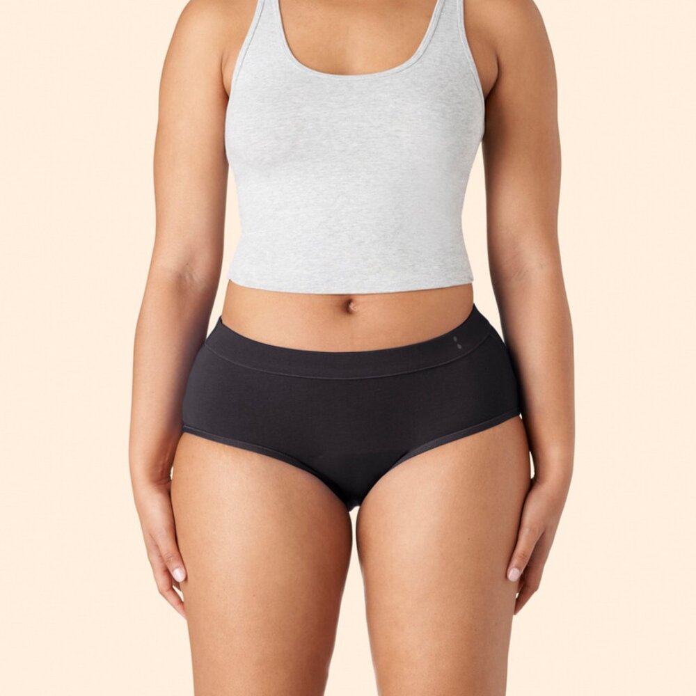 NEW!BUNDLE of TWO Organic Cotton Thinx for All Period Better size LARGE